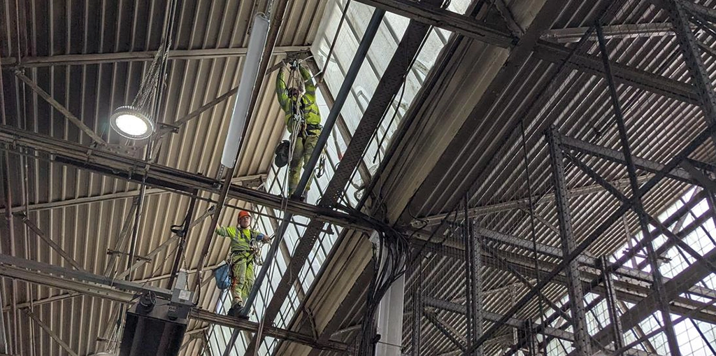 roof level access is always protected