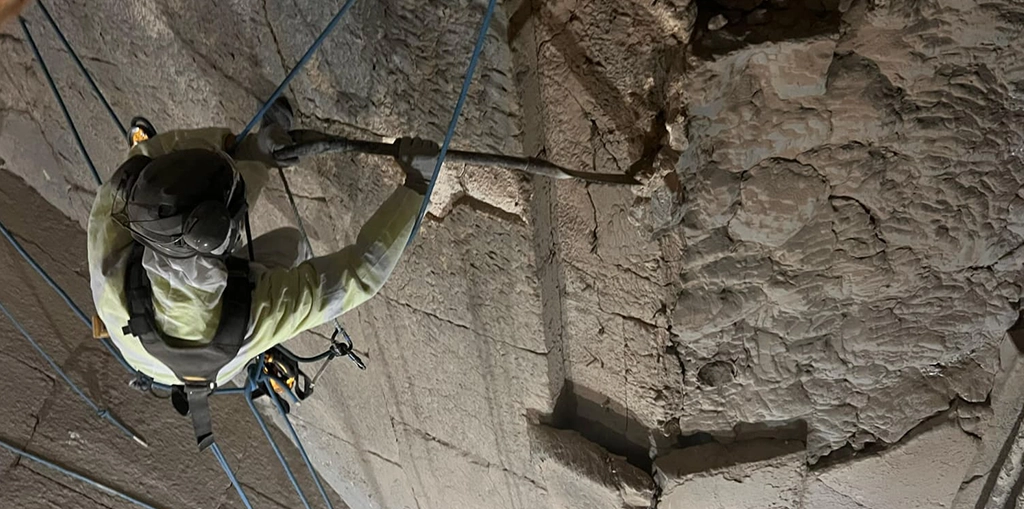 Outdoor Rope Access Height work