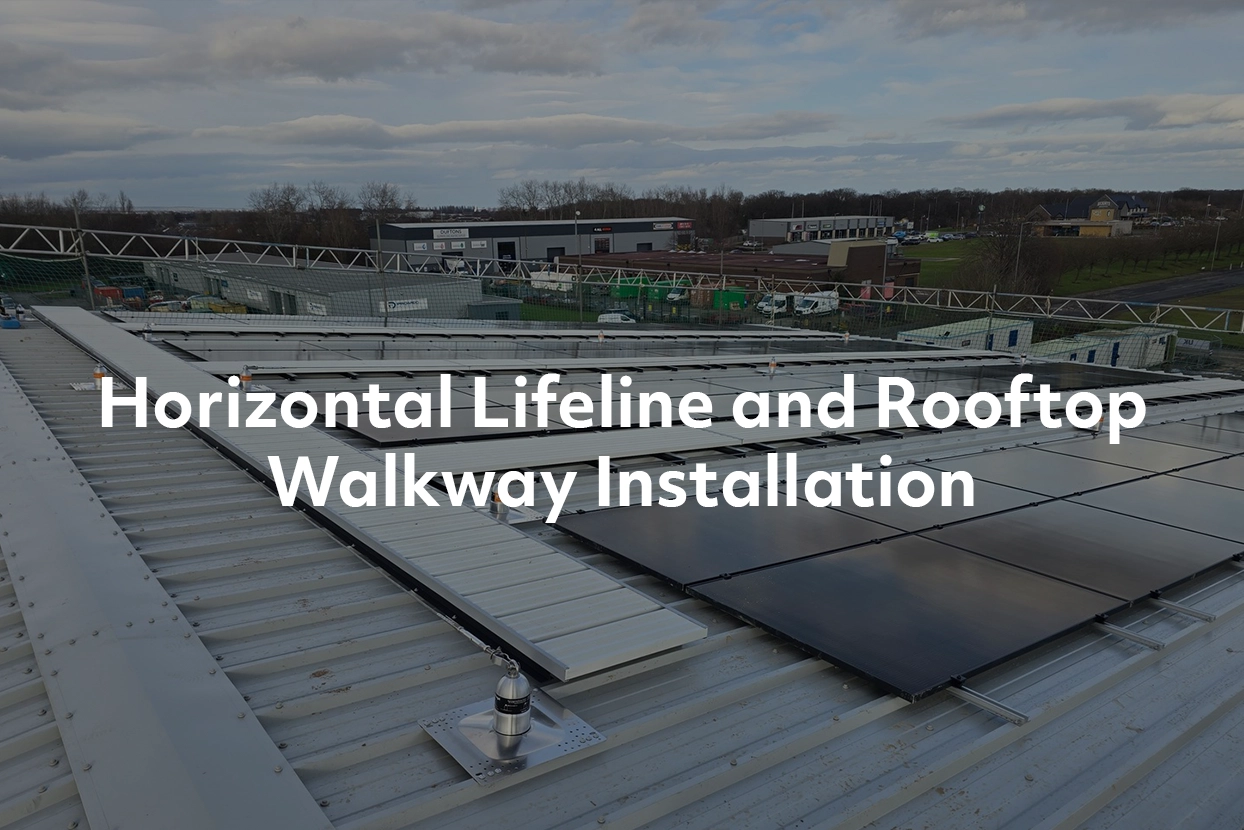 Horizontal Lifeline and Rooftop Walkway Installation