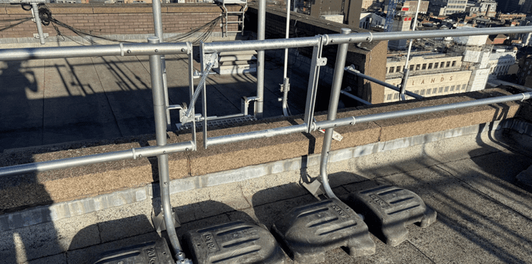 Roof Fall Restraint & Mansafe Line Systems | Think Worksafe UK