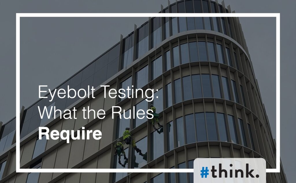 Eyebolt testing requirements and frequency